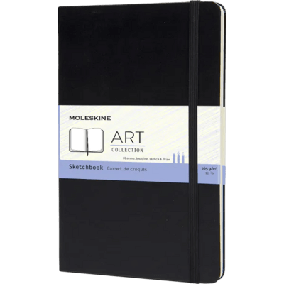 Sketchbook Moleskine Art Black large
