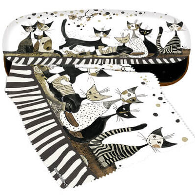 FUTROLA ZA NAOČARE Rosina Wachtmeister - Cats sepia