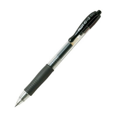 ROLER PILOT G2 0.5 CRNI