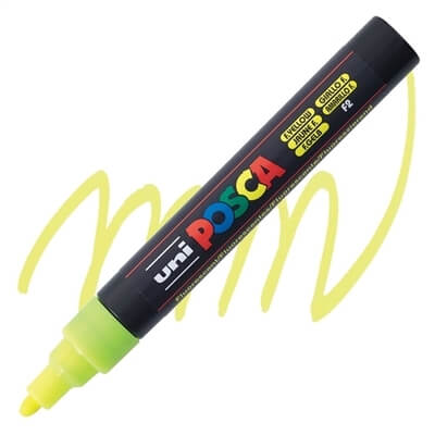 POSCA Marker UNI PC-5M fluo yellow