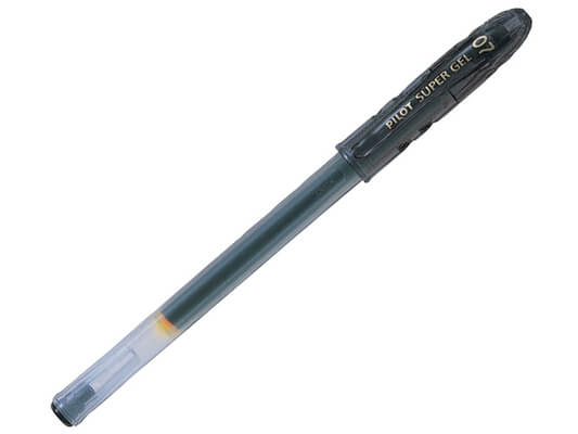 ROLER PILOT "SUPER GEL" crni 0,7