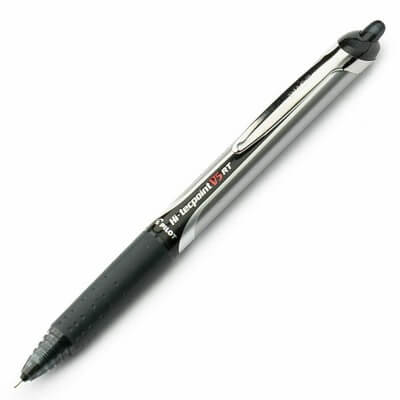 ROLER PILOT HI-TECPOINT V5 RT 0,5 CRNI